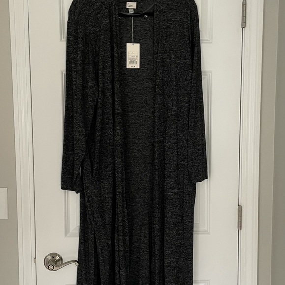 Target Dark Grey Duster Cardigan - Picture 2 of 4